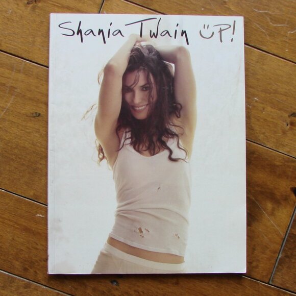 Shania Twain Up Piano Vocal Guitar Chords Sheet Music Song Book - Picture 1 of 6